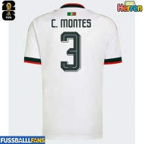 Mexiko Cesar Montes #3 Auswärtstrikot EM 2024 Kurzarm
